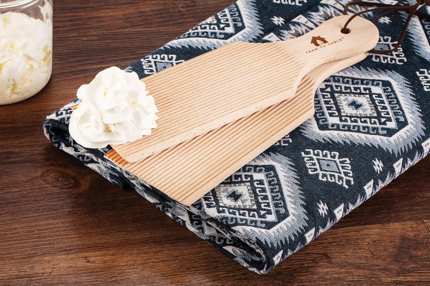 Farm To Table Butter Making Paddles
