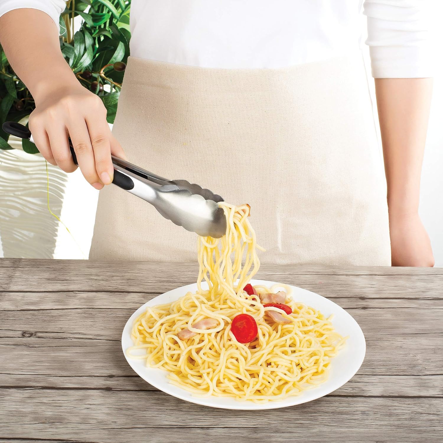 Fox Run Stainless Steel Locking Tongs Set of 2