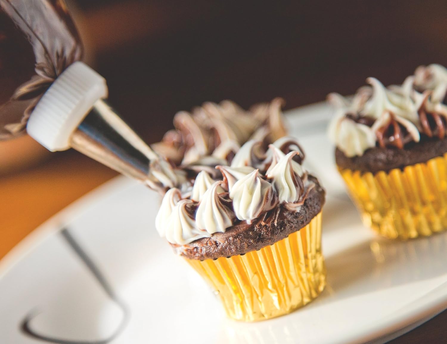 Fox Run Gold Foil Mini Baking Cup Set of 48