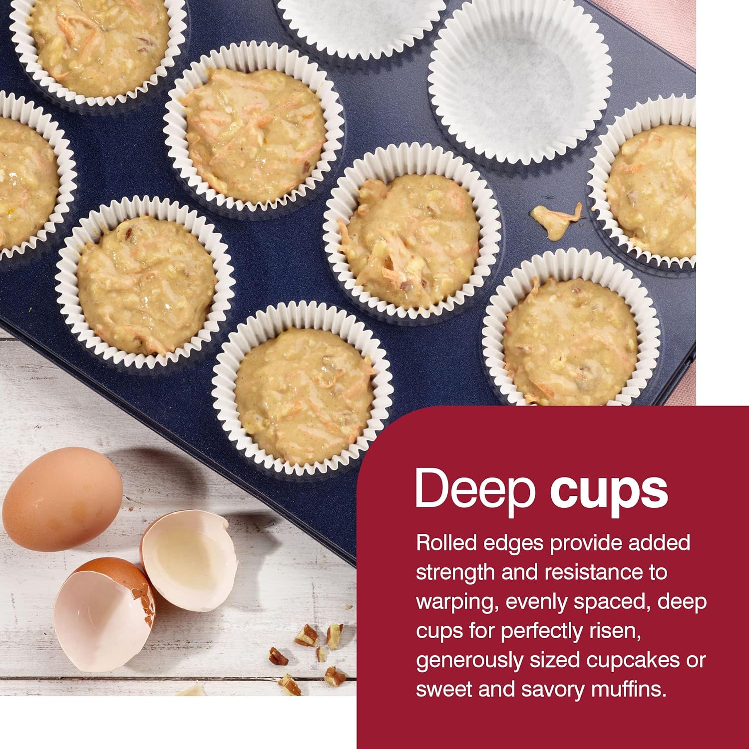 Zyliss Muffin Pan – 12 Cups by Kitchen Niche