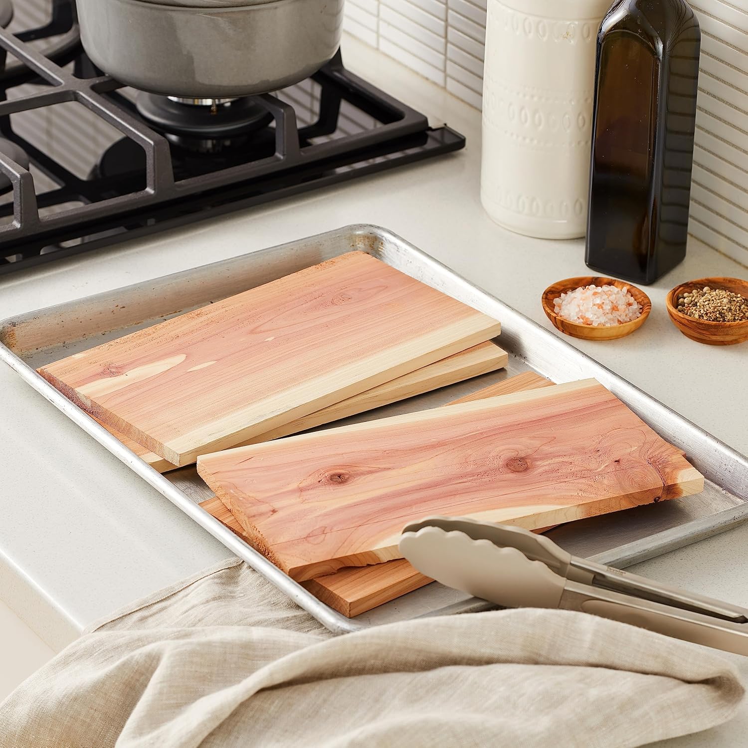 Outset Red Cedar Grilling Planks Set of 4 – 5.5" × 11"