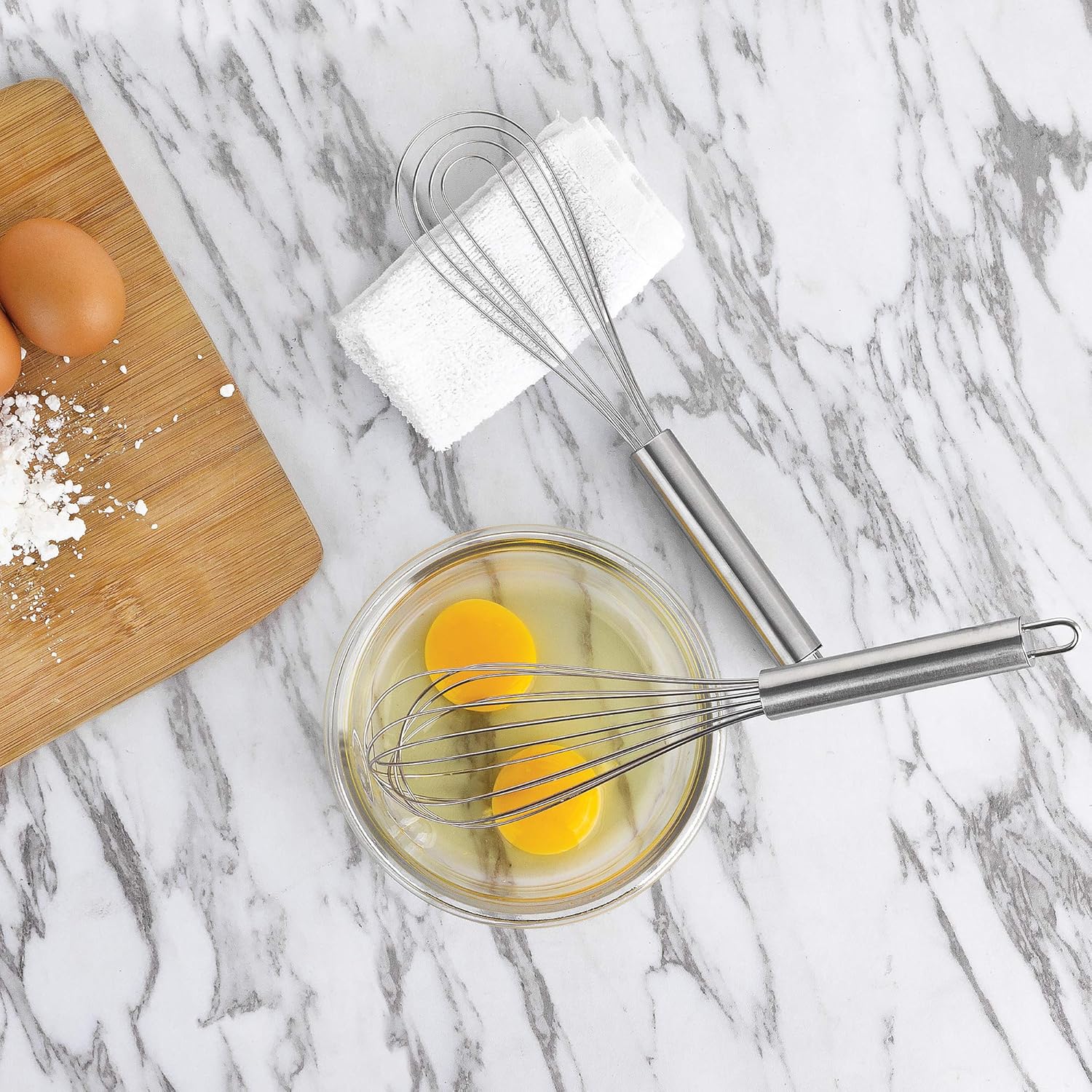 Fox Run 10" Stainless Steel Flat Whisk
