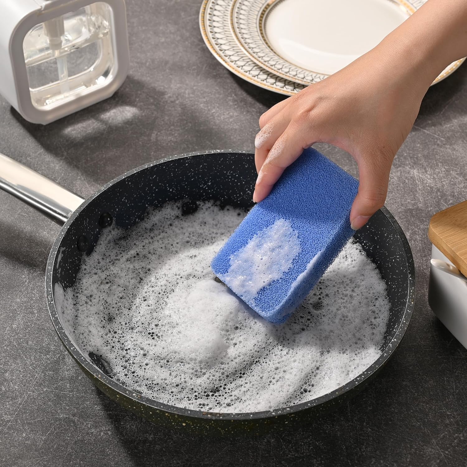 Fox Run Silicone Scrubbing Sponge Set