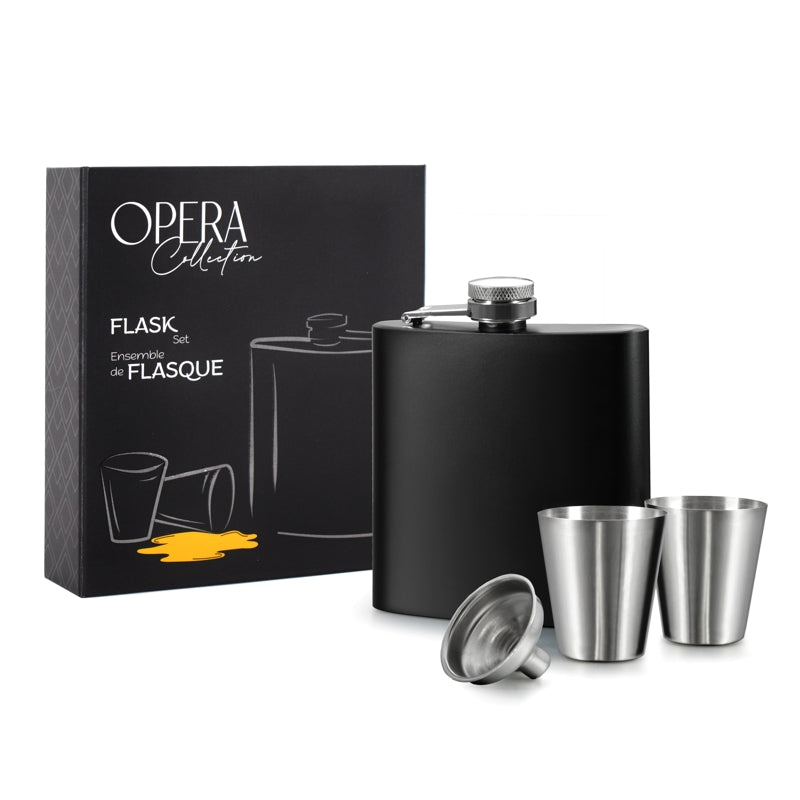 Natural Living Opera 4-Piece Flask Set