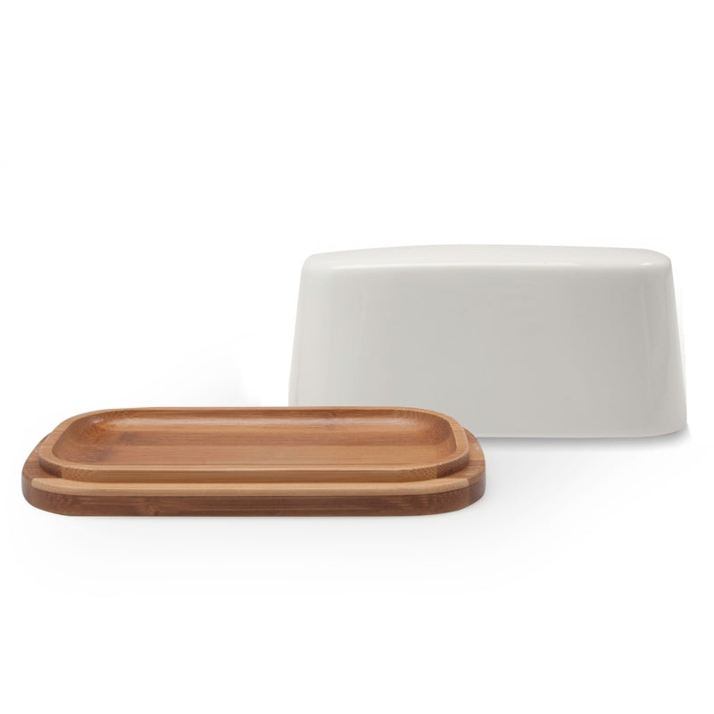 BIA Cordon Bleu Butter Dish with Bamboo Base