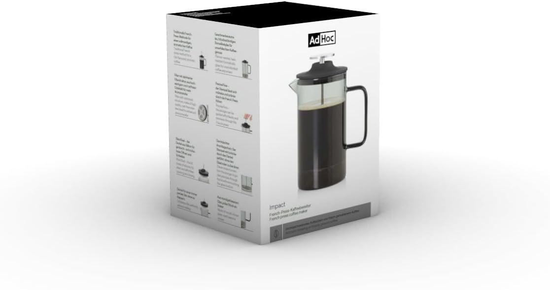 AdHoc Impact French Press Coffee Maker