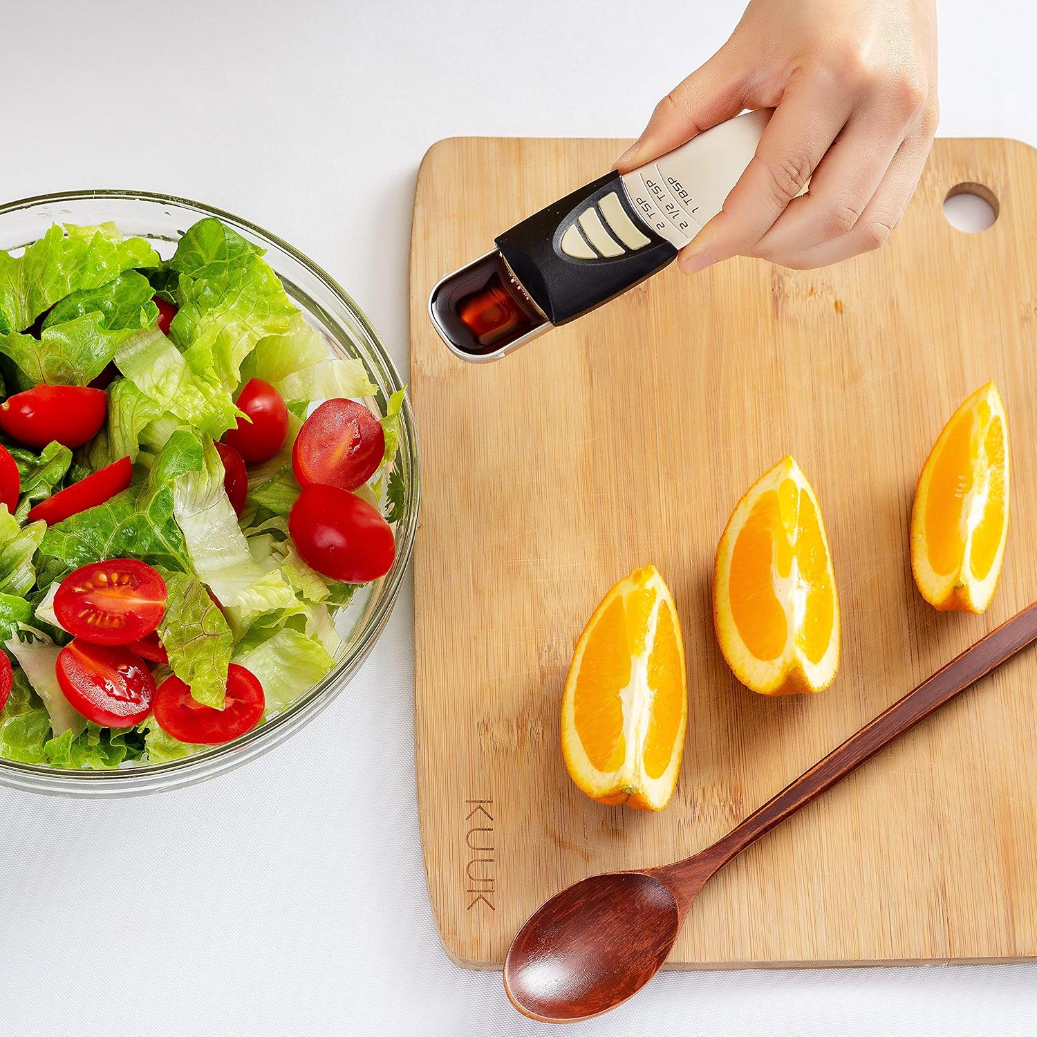 KitchenArt Pro Adjust-A-Tablespoon Satin Measuring Spoon
