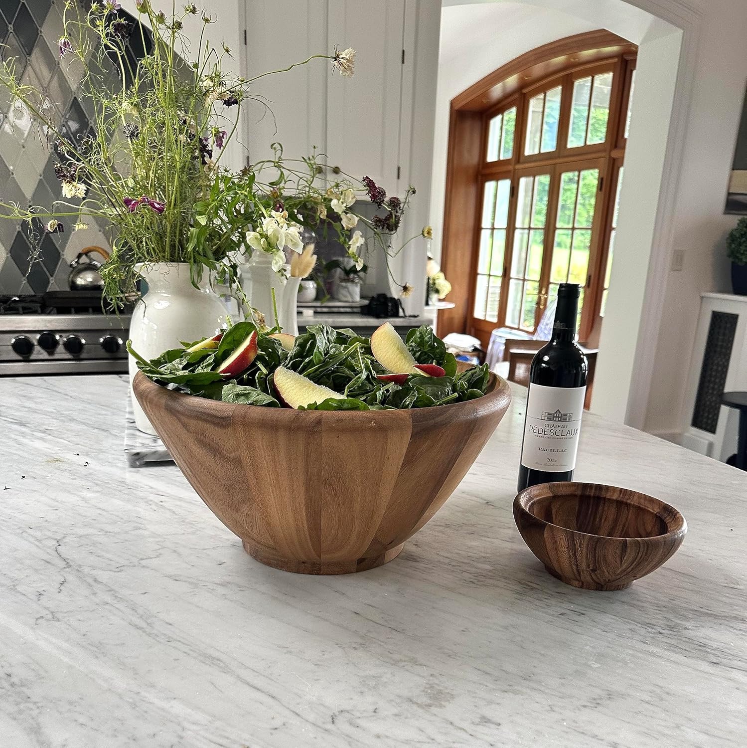 Ironwood Salinas Salad Bowl – Extra Large Acacia Wood