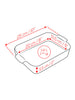 Peugeot Ceramic Baking Dish – Rectangular – Saffron Yellow – 25 cm