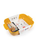 Peugeot Ceramic Baking Dish – Rectangular – Saffron Yellow – 32 cm