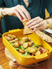Peugeot Ceramic Baking Dish – Rectangular – Saffron Yellow – 25 cm