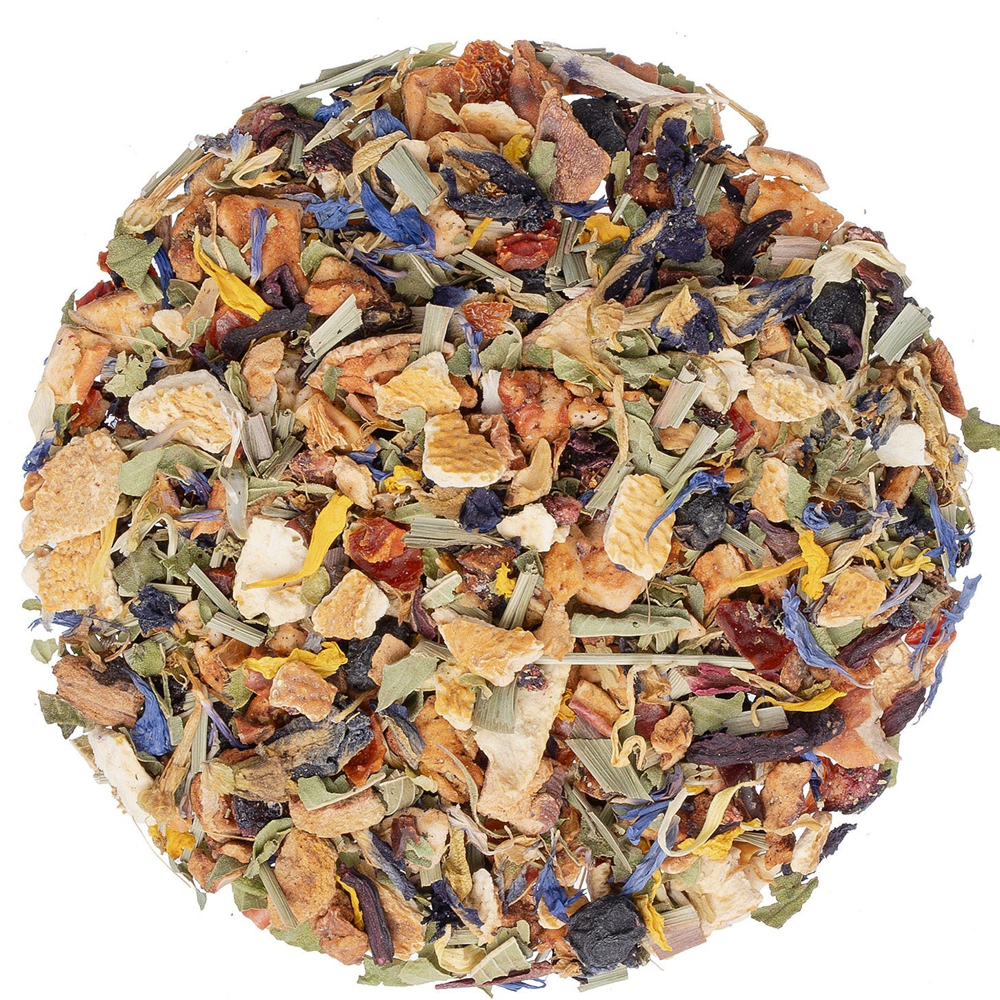 Metropolitan Tea Blueberry Lemon Gingham Herbal Loose Leaf Tea 0.827 lbs