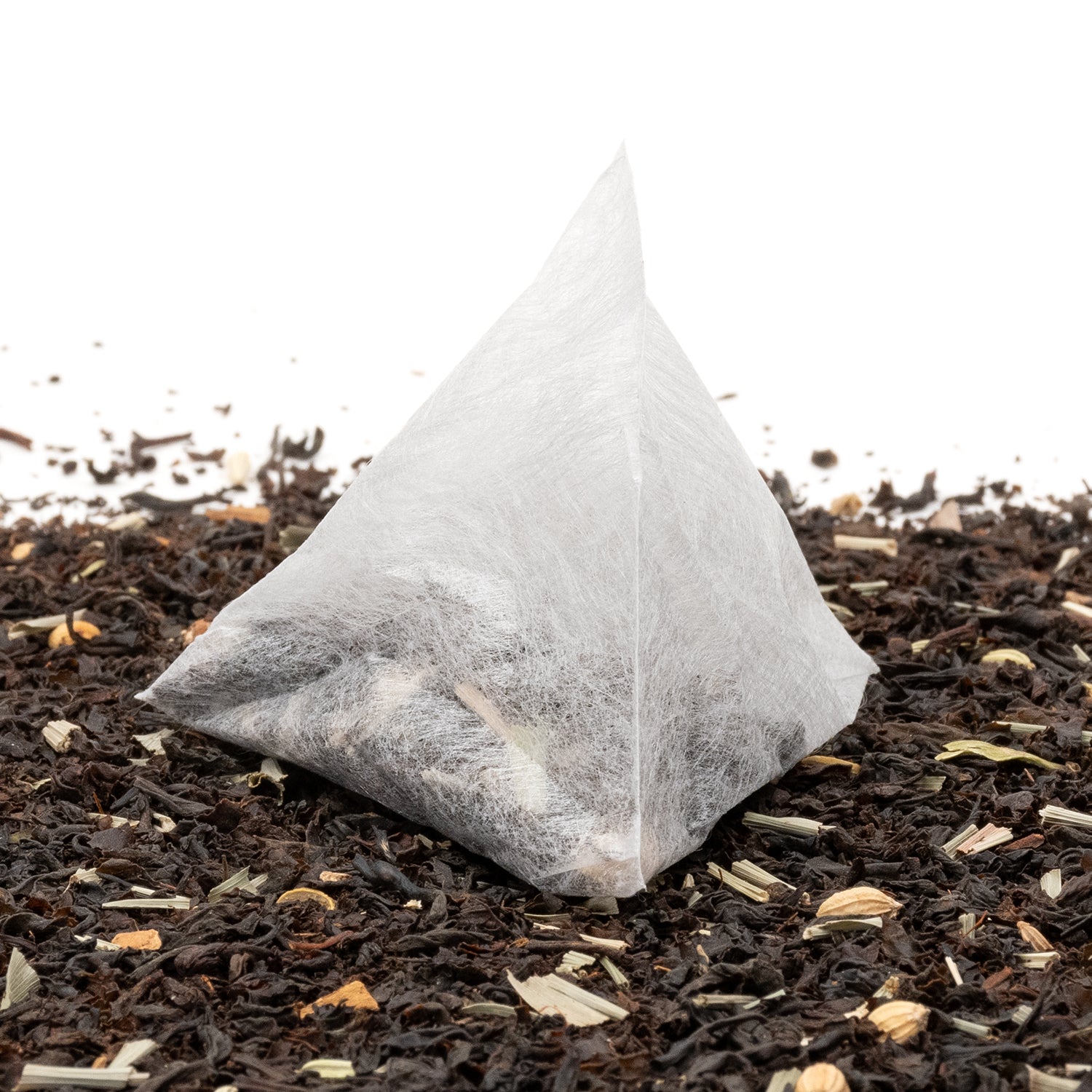 Metropolitan Tea Spiced Chai Opaque Pyramid Tea Bags 500 Count
