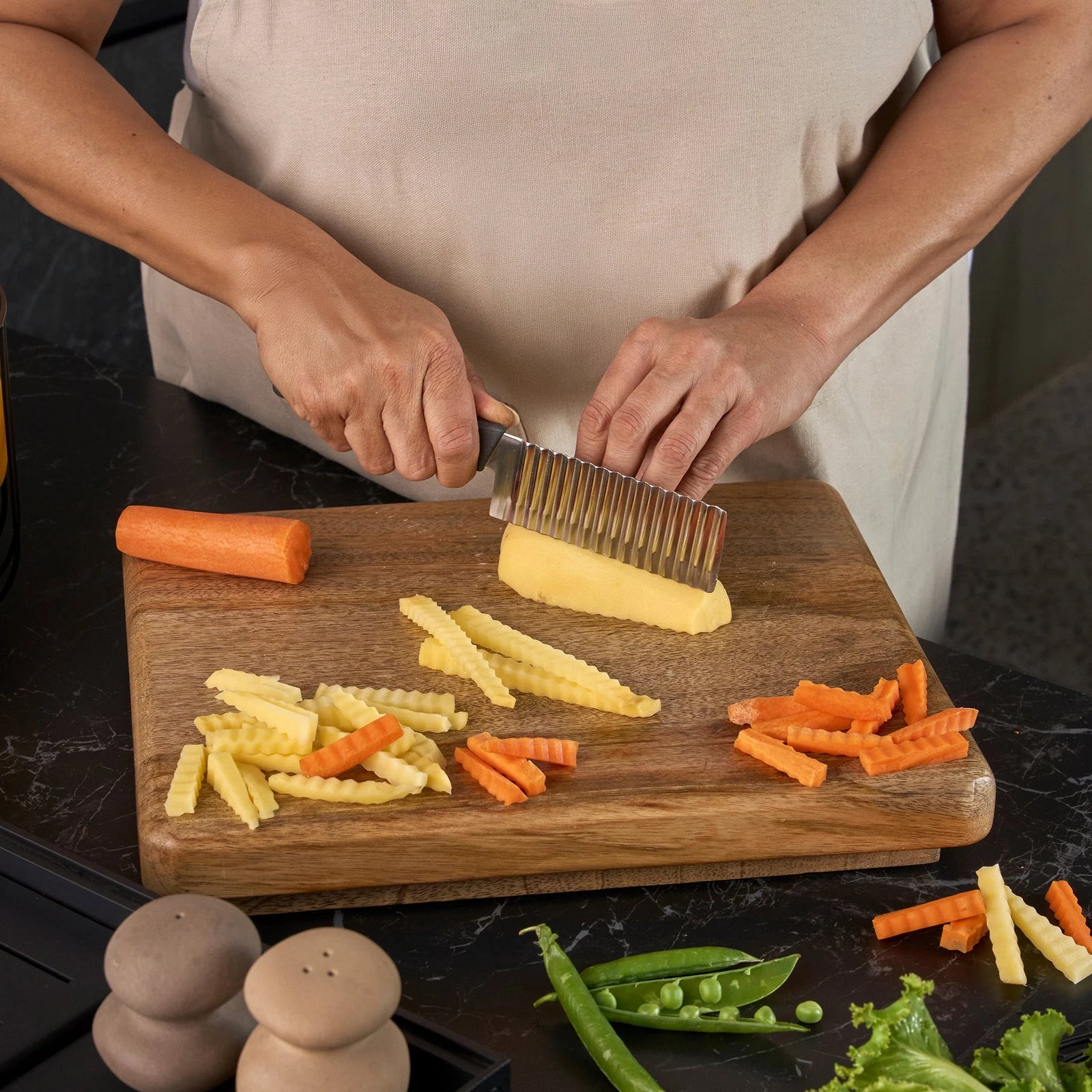 Zyliss Crinkle Cut Knife – 4.5" / 11.4 cm