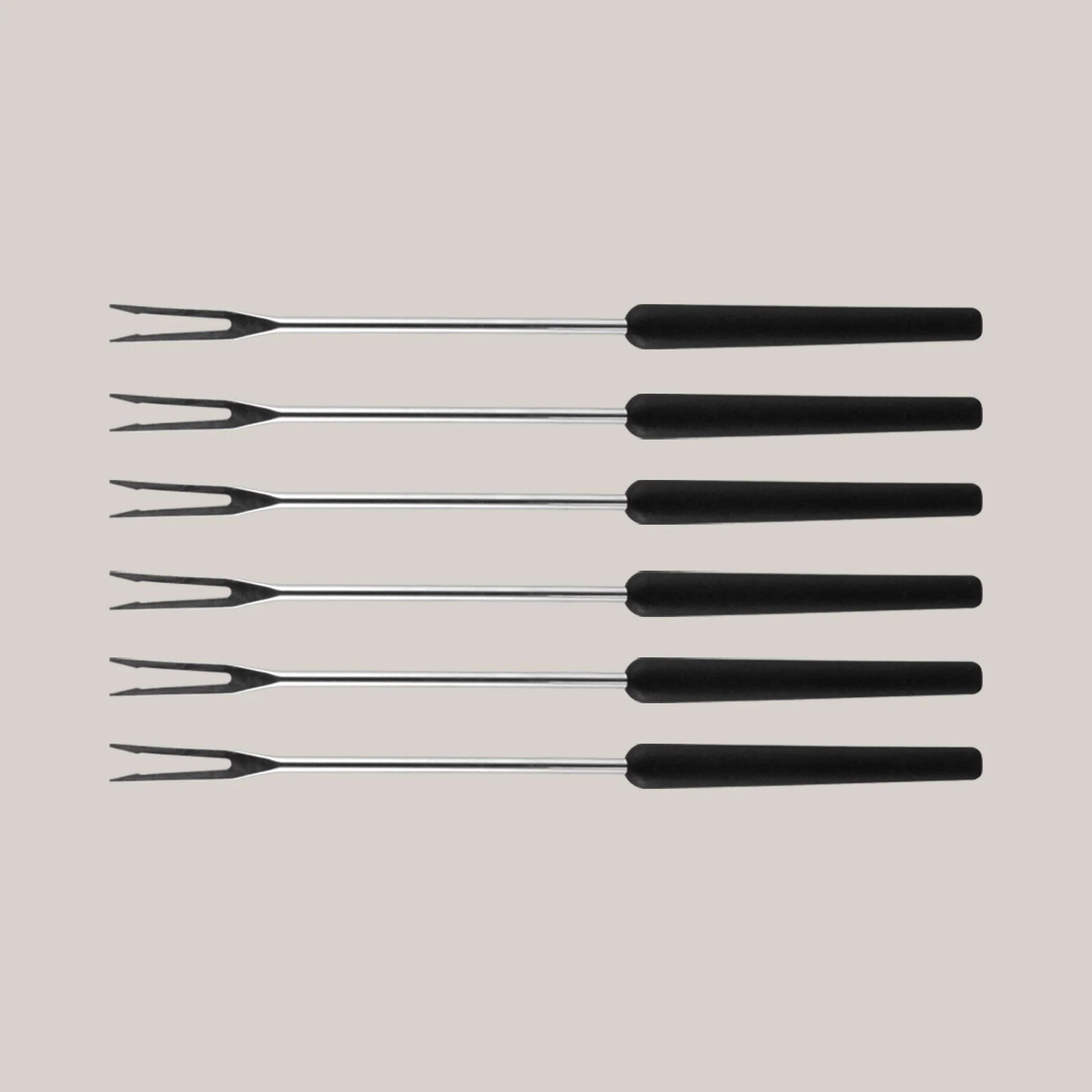 Swissmar Lucerne 10 Pc. Cast Iron Fondue Set – Matte Black