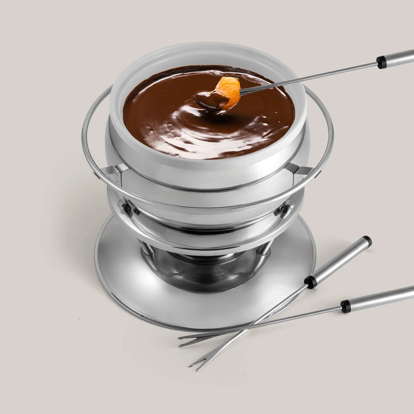 Swissmar Züri 11 Pc. Stainless Steel Fondue Set