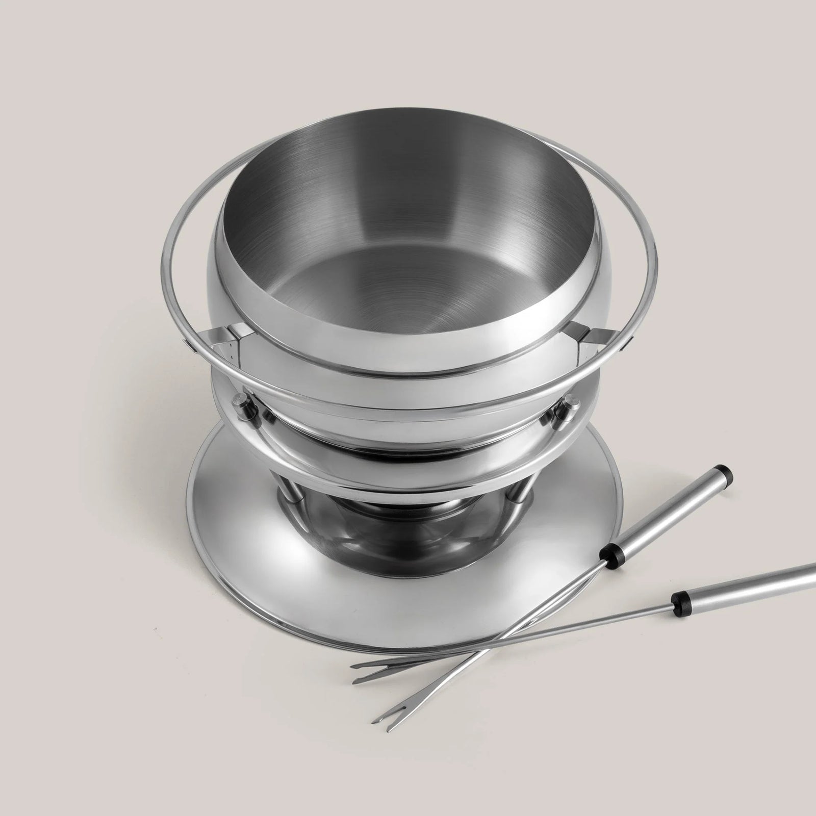 Swissmar Züri 11 Pc. Stainless Steel Fondue Set