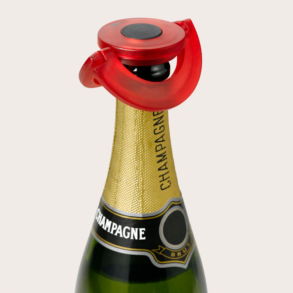AdHoc Gusto Champagne Stopper – Red