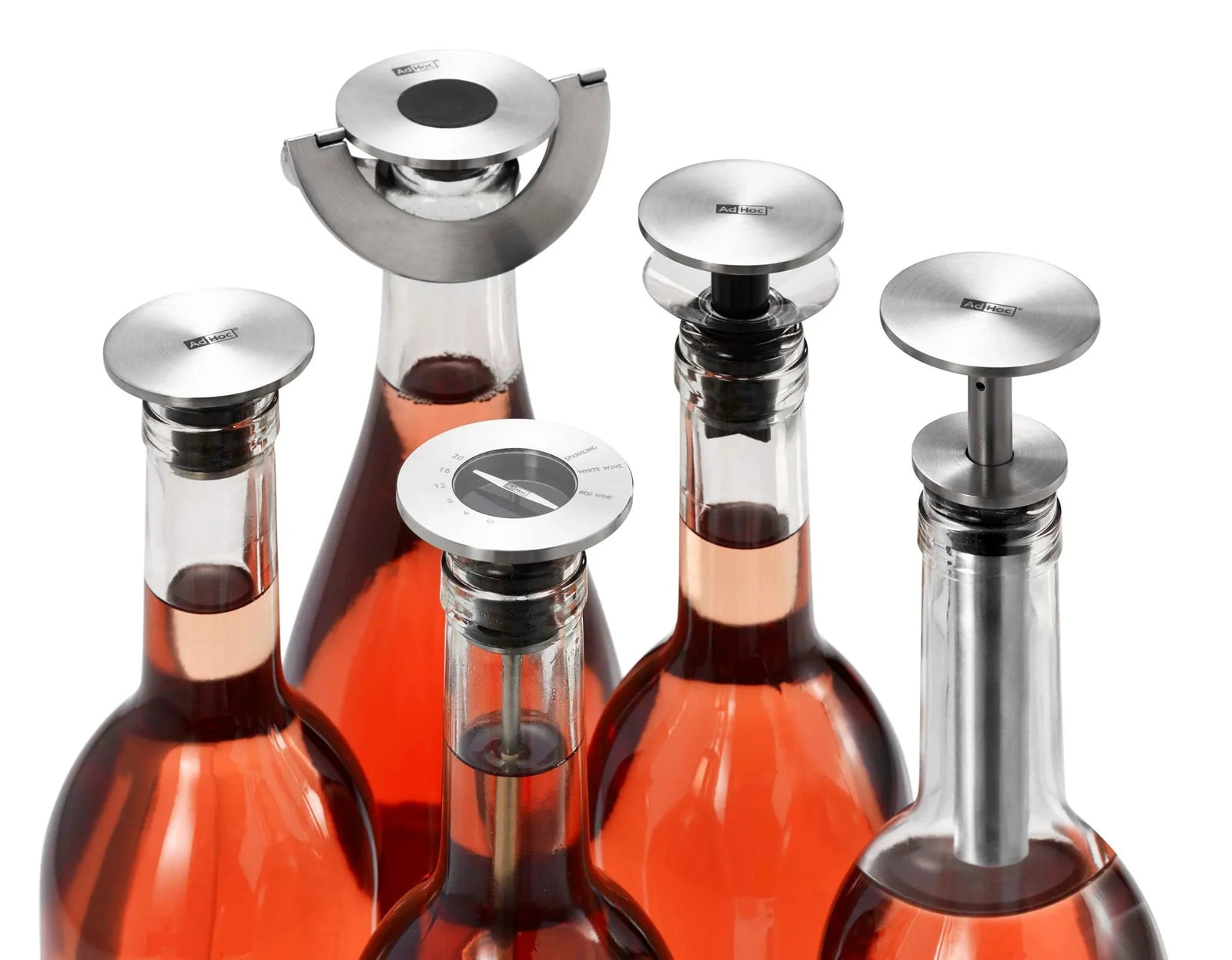 AdHoc Champ Champagne Stopper – Stainless Steel by Kitchen Niche