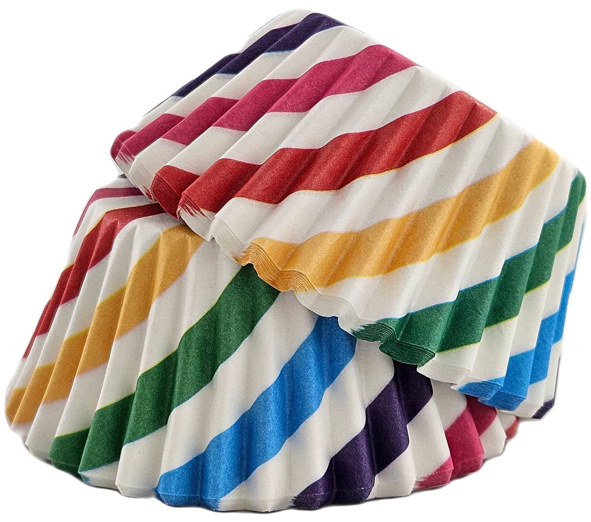 Fox Run Colorful Pinwheel Baking Cups – 50 Pack