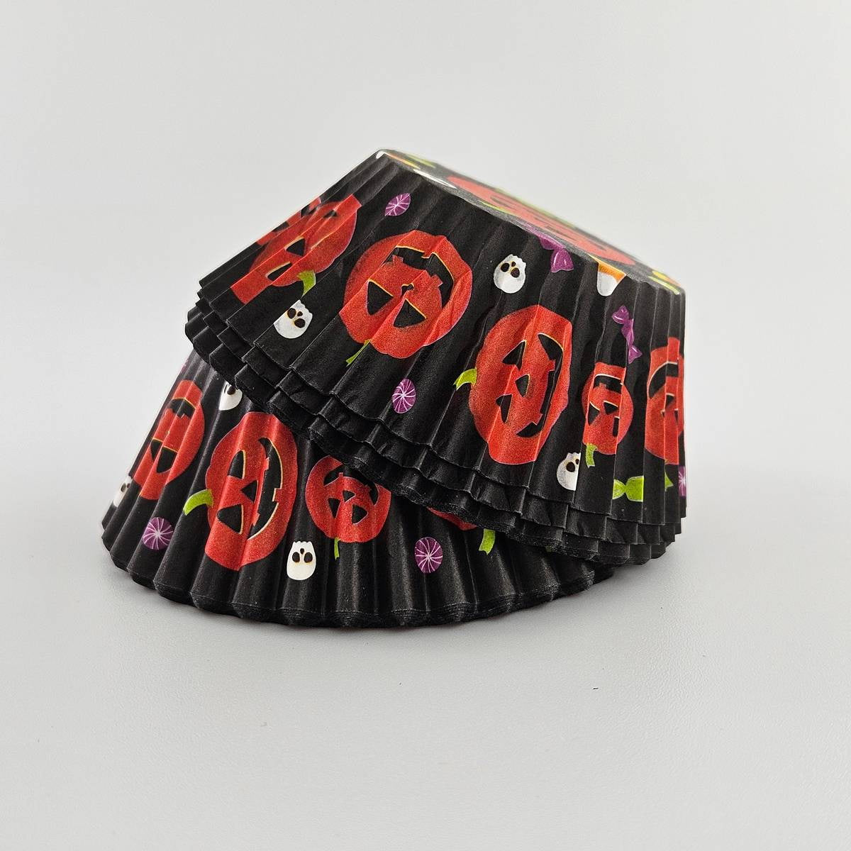 Fox Run Halloween Jack-O’-Lantern Baking Cups – 50 Pack