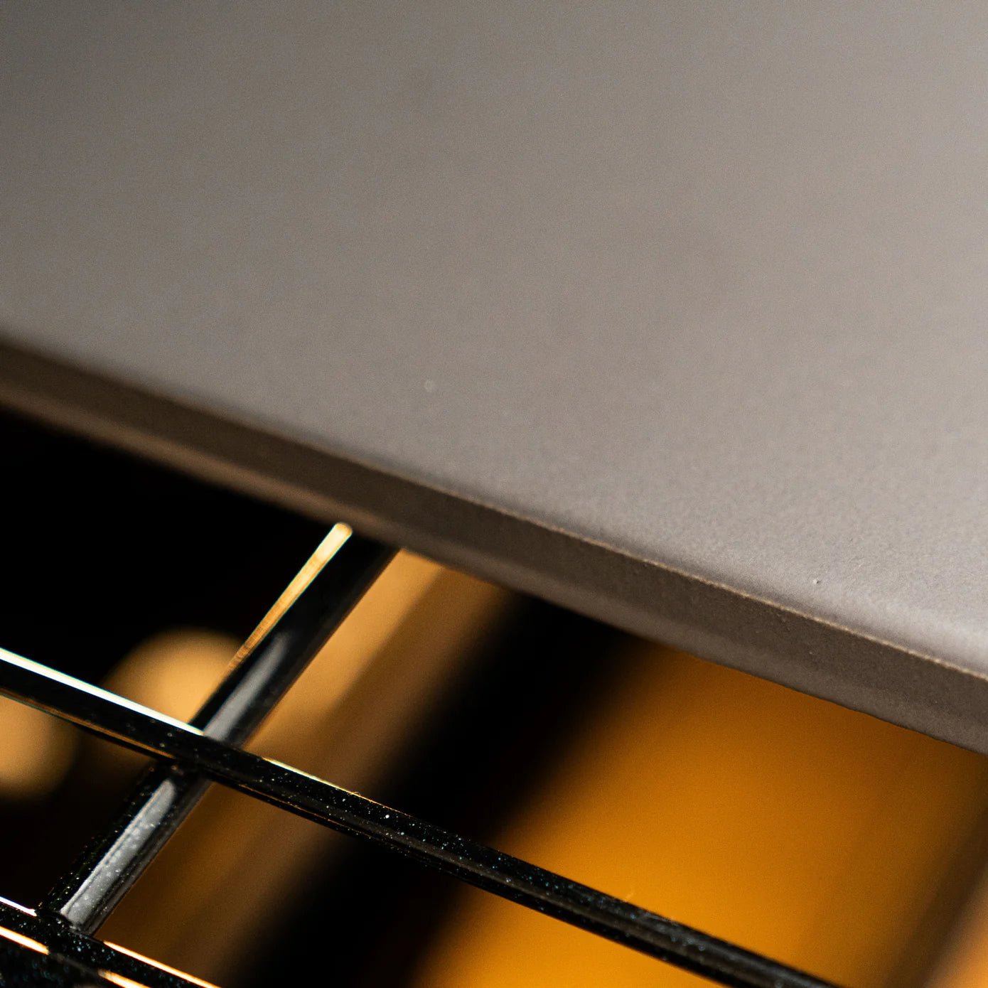 Old Stone Pizza Kitchen Glazed Rectangular Pizza Stone, 14x16-Inch, Grey Old Stone Pizza Kitchen by Kitchen Niche