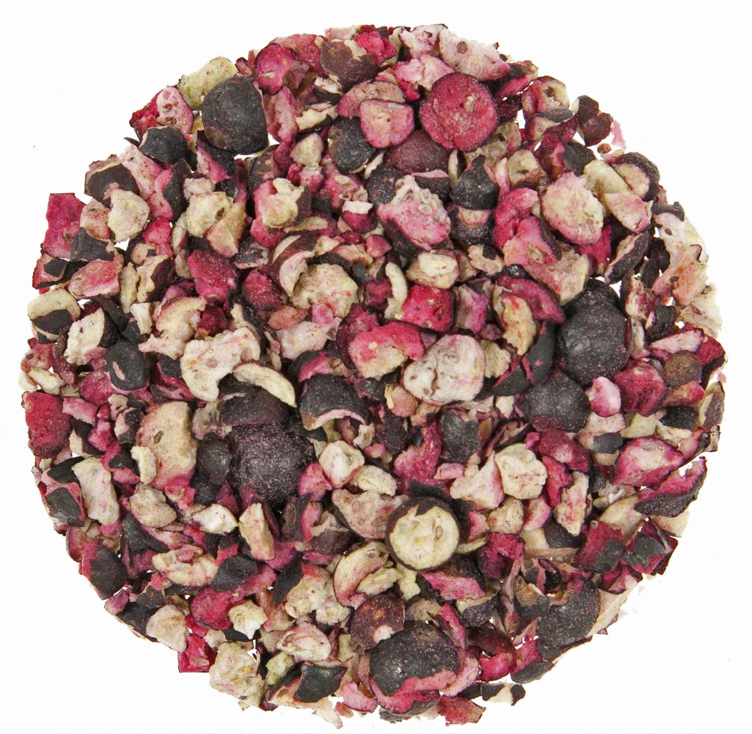 Metropolitan Tea Freeze Dried Black Currant Pieces Loose Leaf Herbal Tea 0.27 lbs