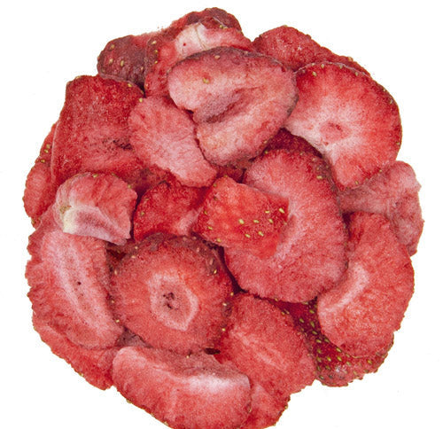 Metropolitan Tea Freeze Dried Strawberry Slices Loose Leaf Herbal Tea 0.27 lbs