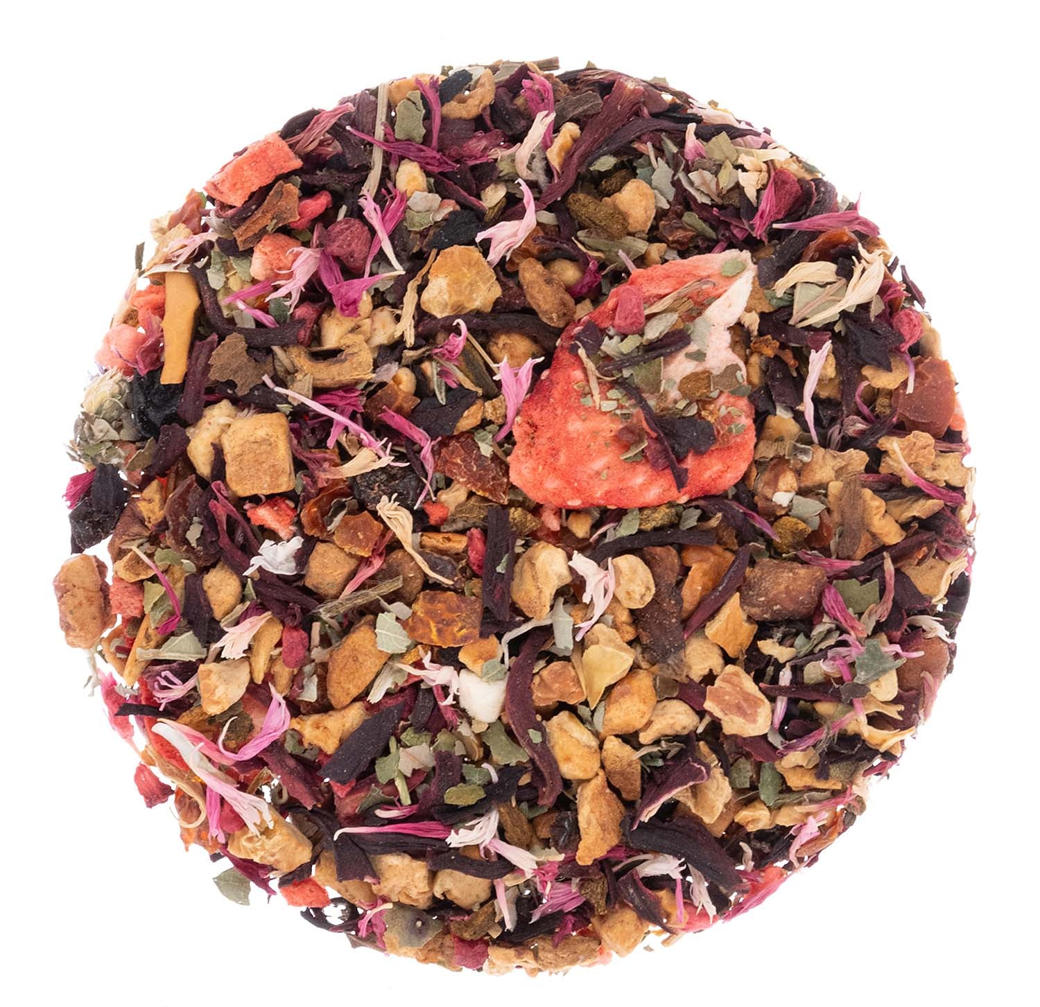 Metropolitan Tea Strawberry Rhubarb Herb & Fruit Loose Leaf Tea 1.1 lbs