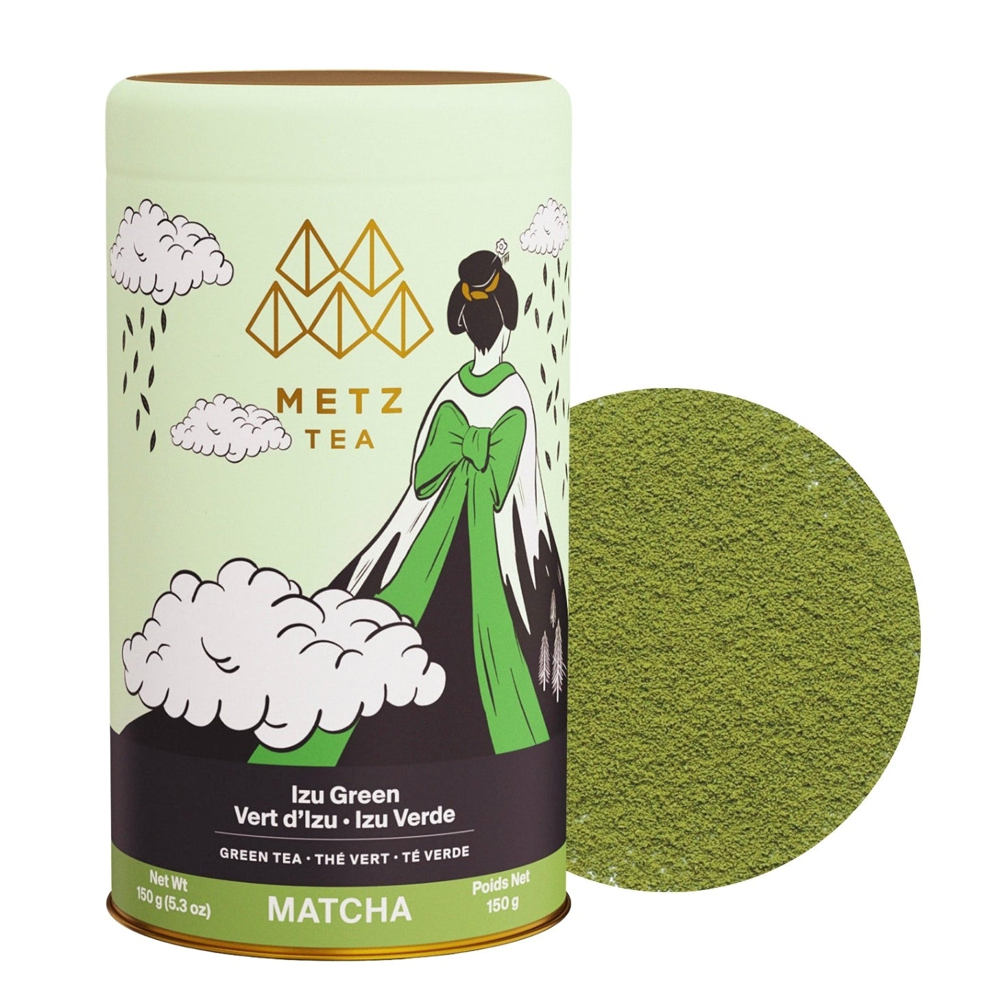 Metropolitan Tea METZ Izu Green Matcha Green Tea 150 g
