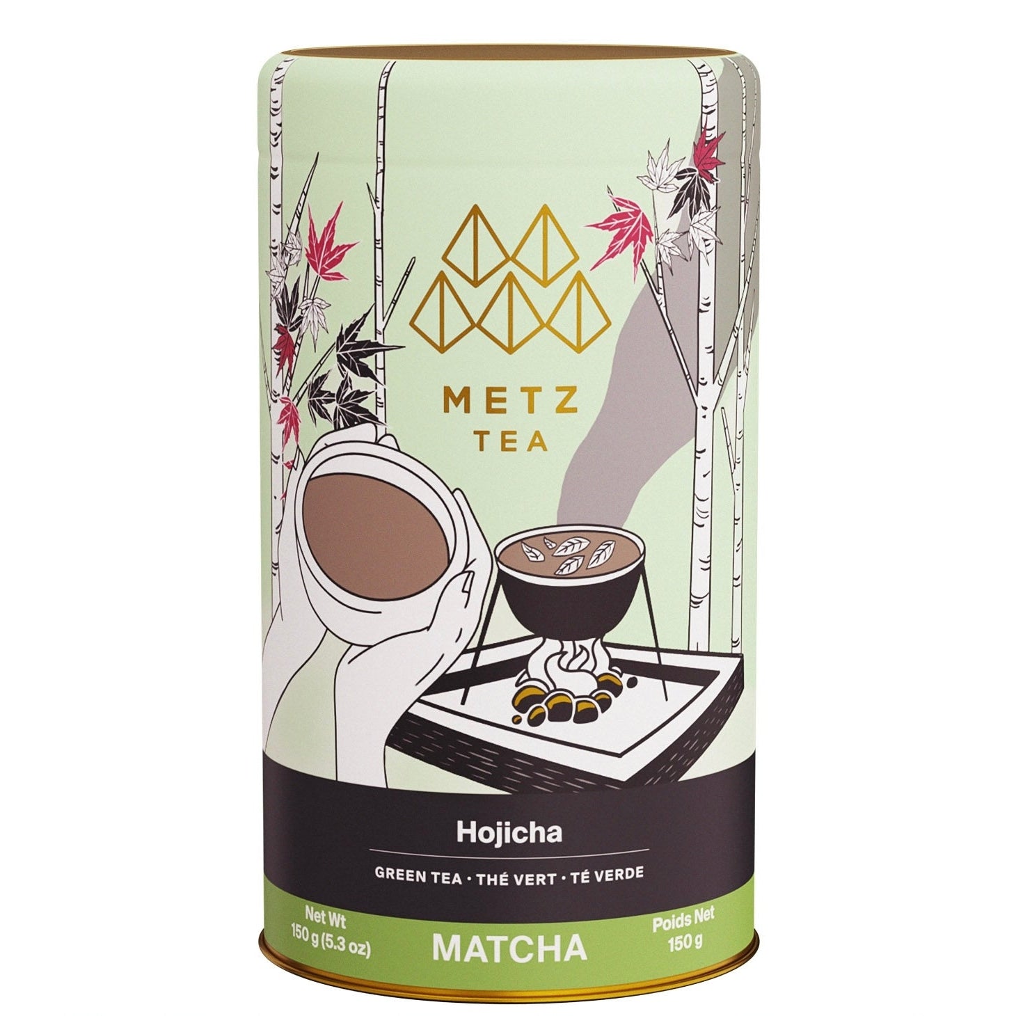 Metropolitan Tea METZ Hojicha Matcha Roasted Green Tea 150 g