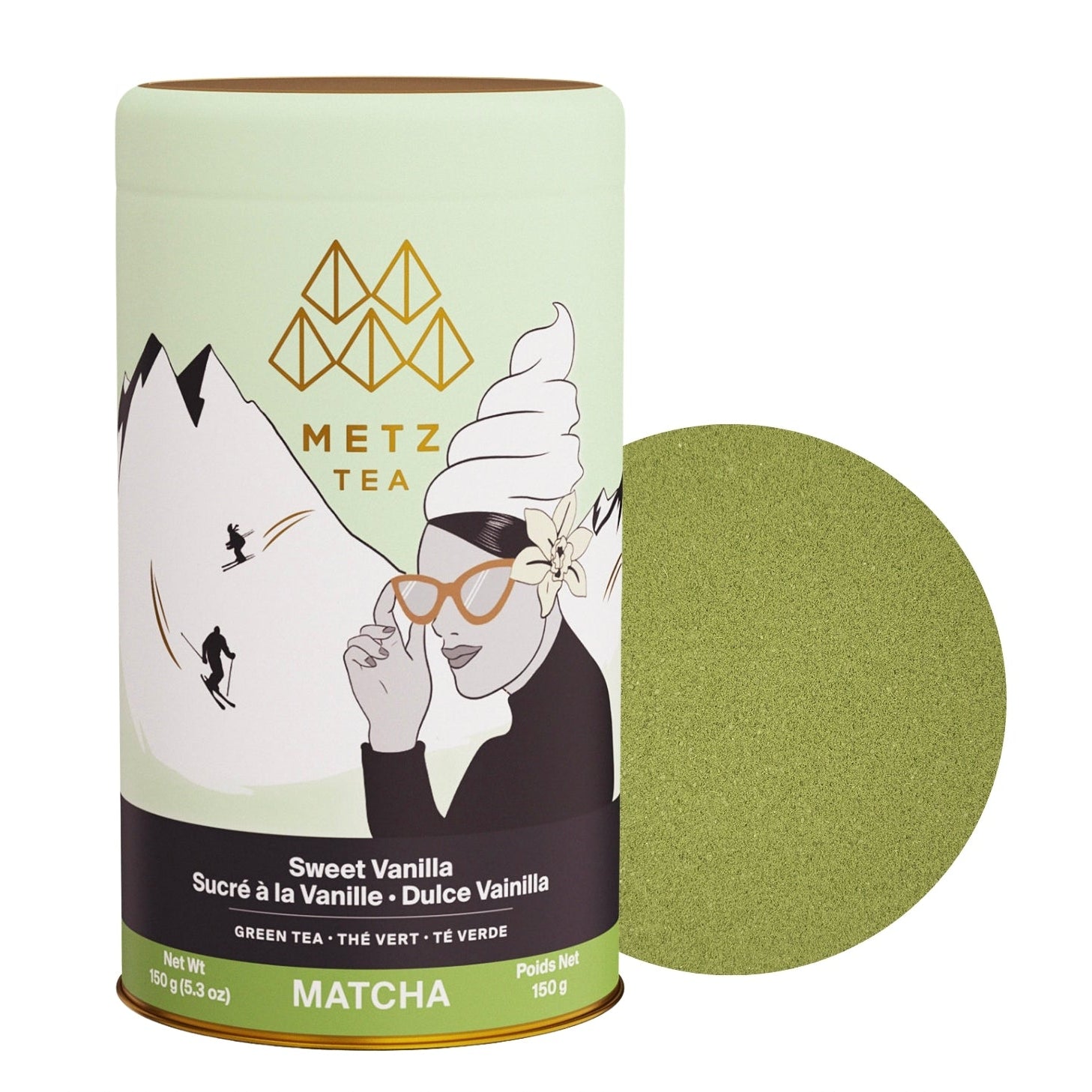 Metropolitan Tea METZ Sweet Matcha Vanilla Green Tea 150 g