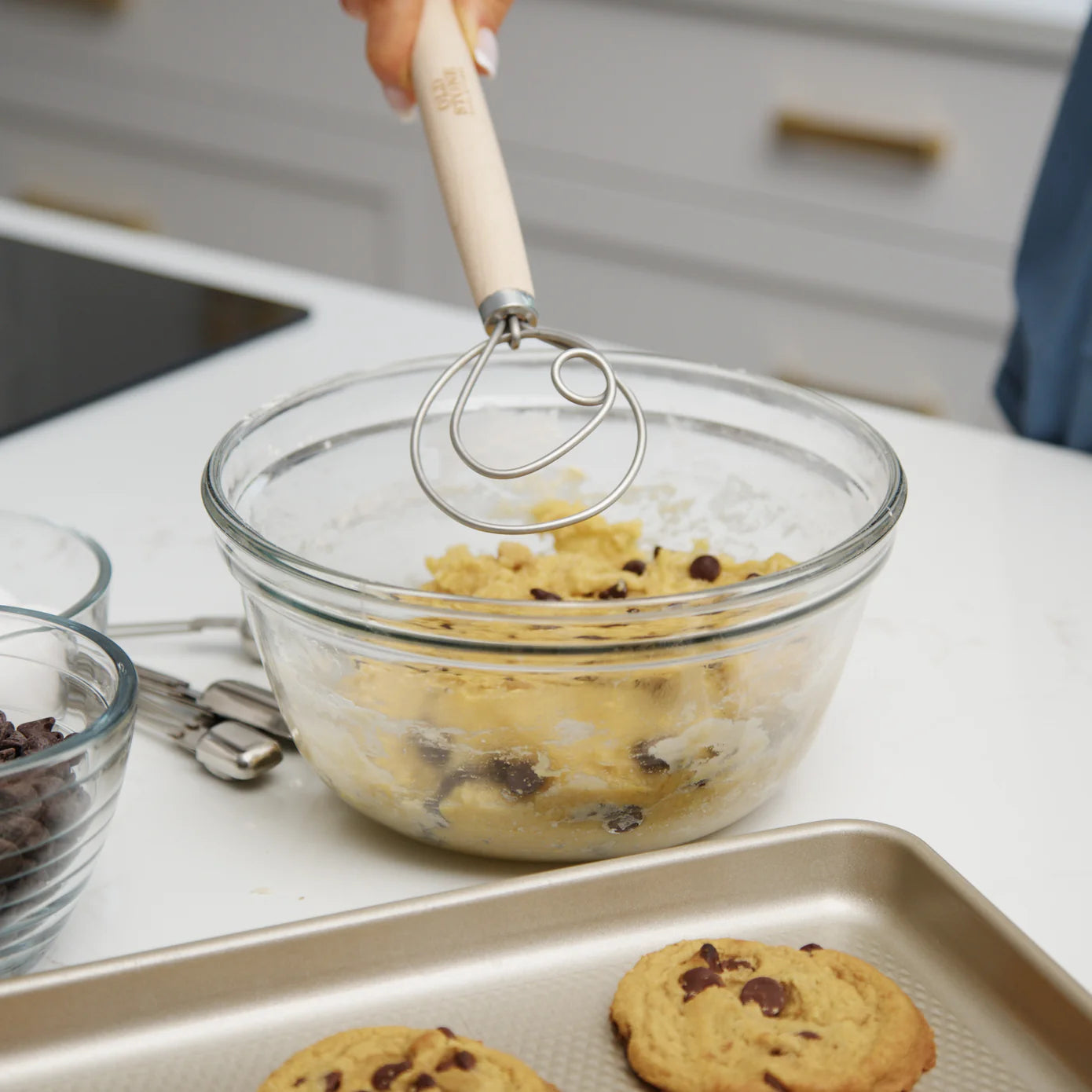 Old Stone Pizza Kitchen Dough Whisk, 11.5-Inch Old Stone Pizza Kitchen by Kitchen Niche