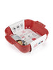 Peugeot Ceramic Baking Dish – Square – Red – 18 cm
