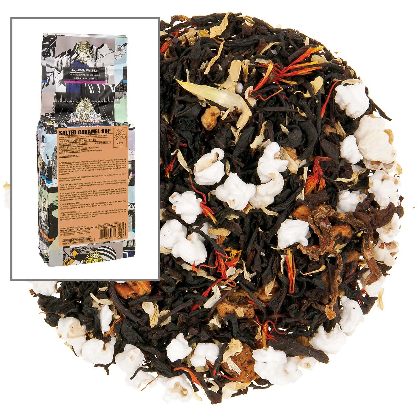 Metropolitan Tea Metz Salted Caramel Loose Leaf Tea 1.1 lbs
