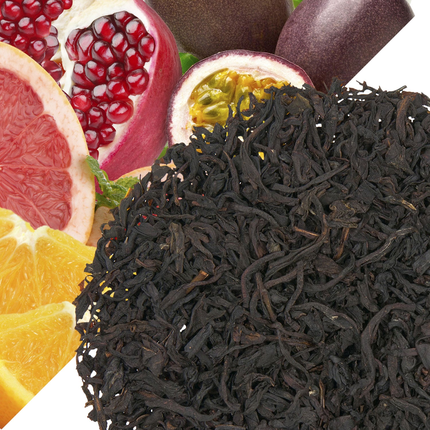 Metropolitan Tea Blue Lady (StripTeas) Flavored Black Loose Leaf Tea 35.2 lbs