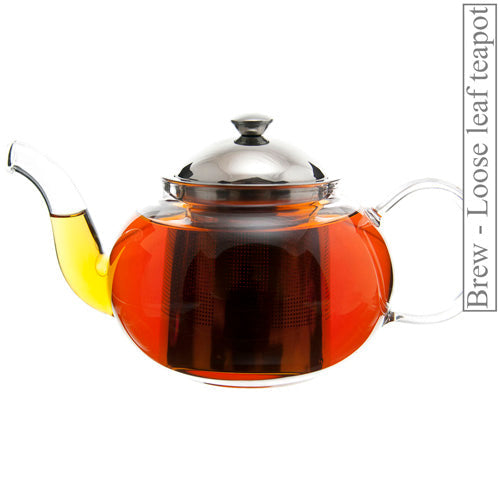 Metropolitan Tea Double Cream Earl Grey (StripTeas) Flavored Black Loose Leaf Tea 35.2 lbs