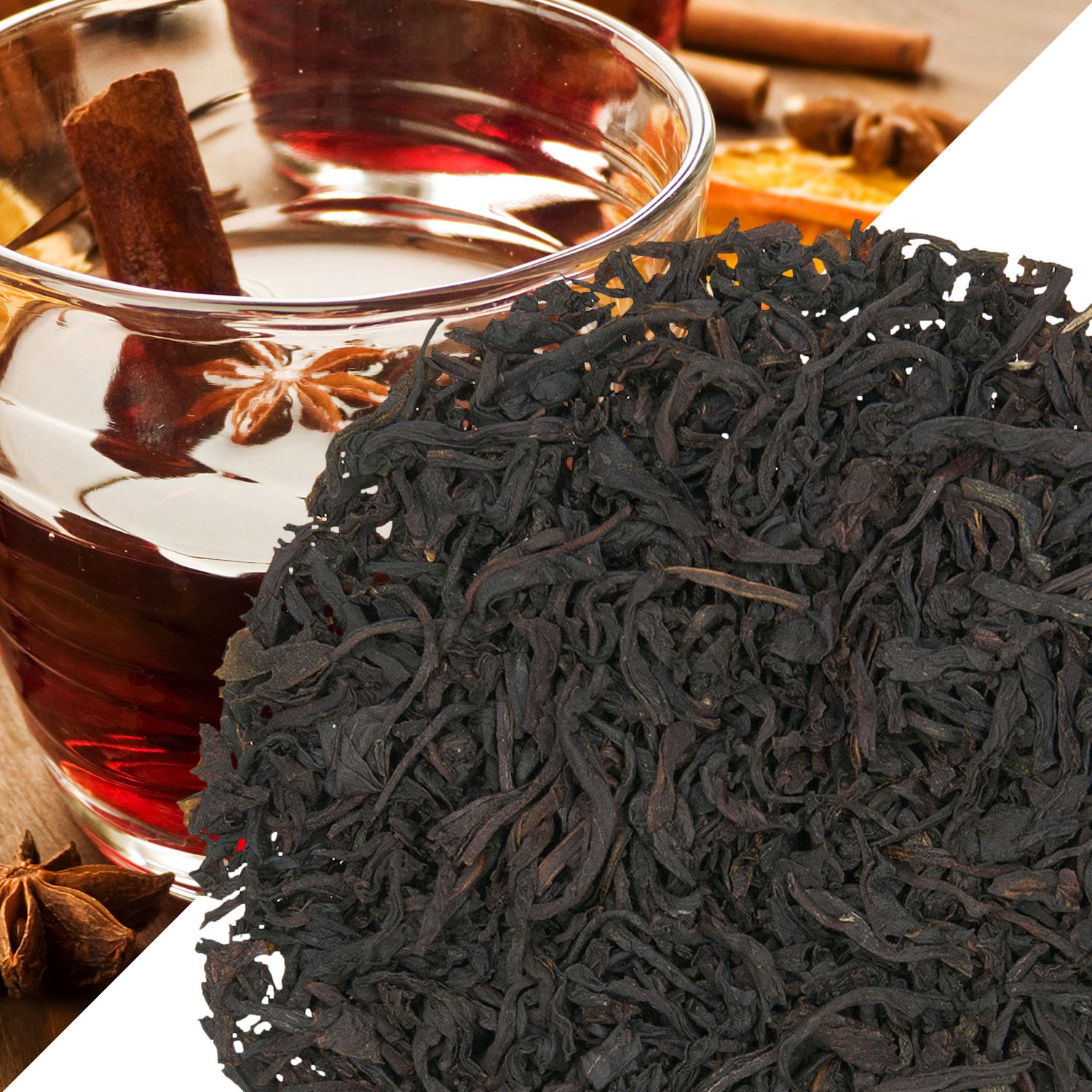 Metropolitan Tea Mulled Spice (StripTeas) Flavored Black Loose Leaf Tea 35.2 lbs