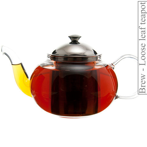 Metropolitan Tea Raspberry (StripTeas) Flavored Black Loose Leaf Tea 35.2 lbs