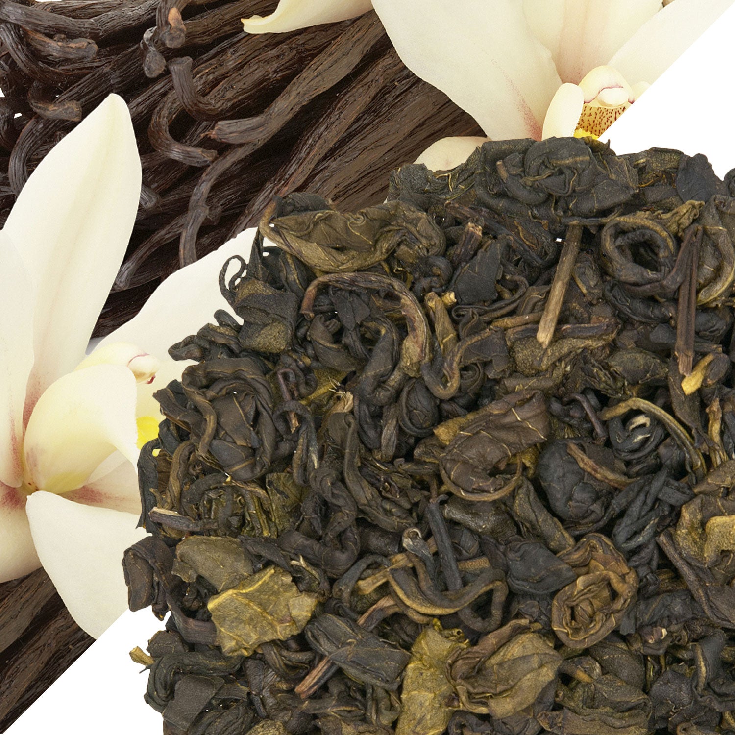 Metropolitan Tea Vanilla Green (StripTeas) Flavored Green Loose Leaf Tea 35.2 lbs