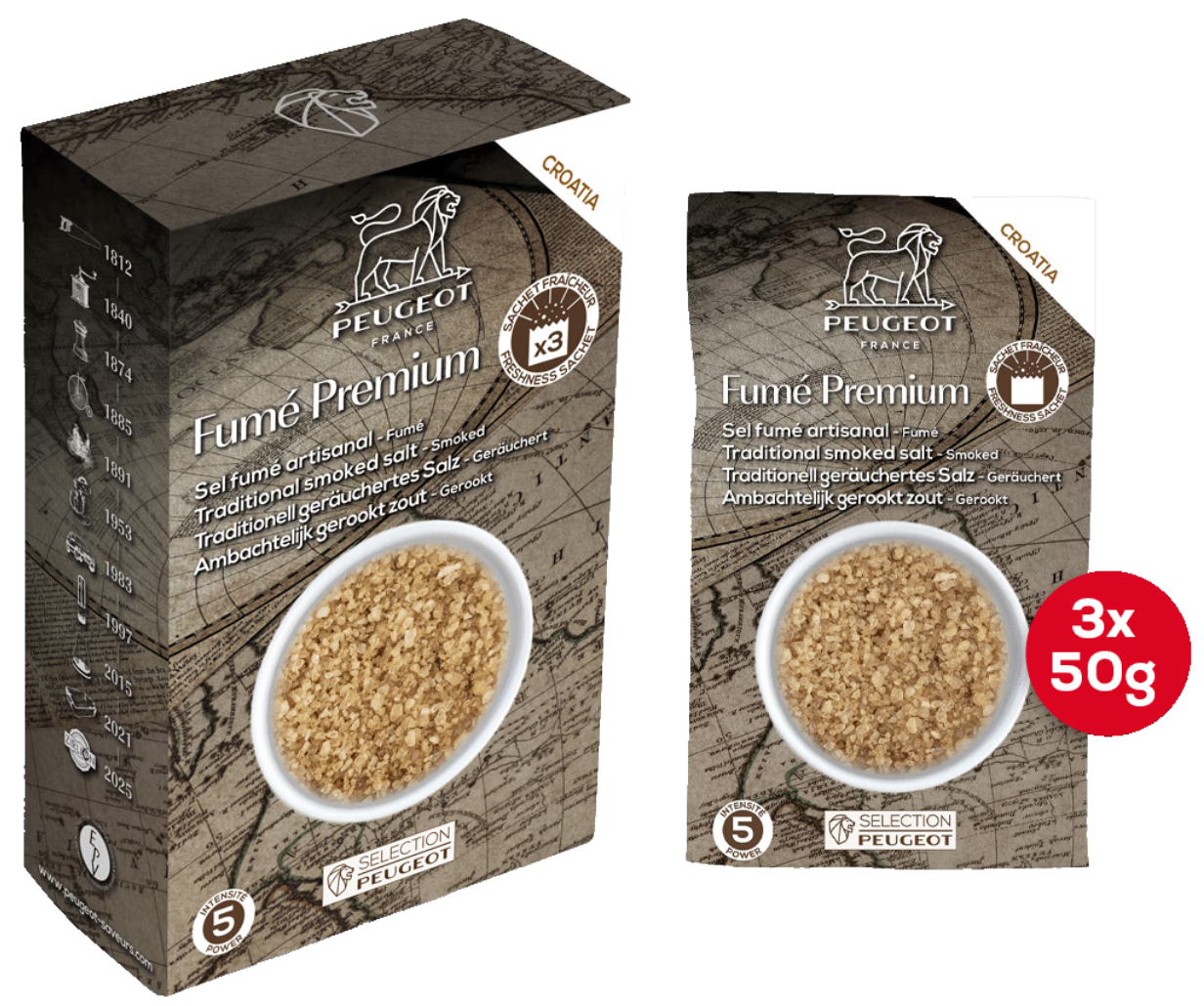 Peugeot Croatia Premium Smoked Salt - 150g