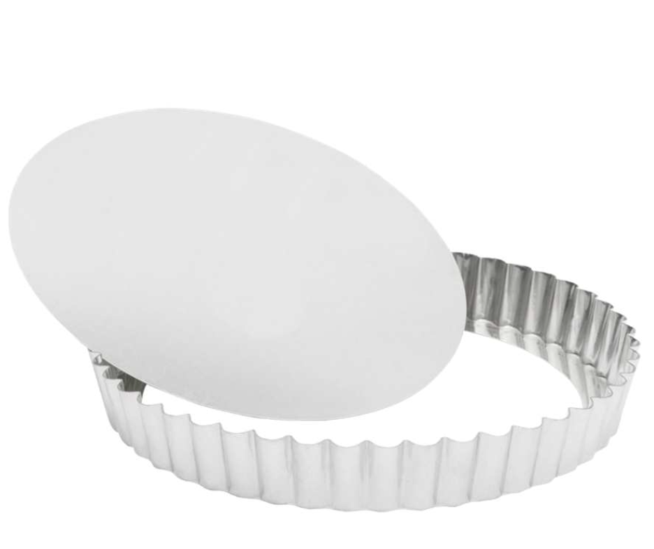 Gobel Fluted Round Quiche Mold – 10" x 1" / 26 x 2.5 cm