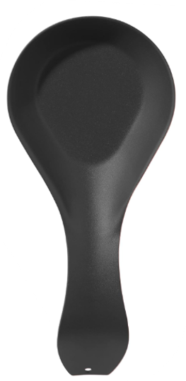 Oggi Curved Spoon Rest – Black