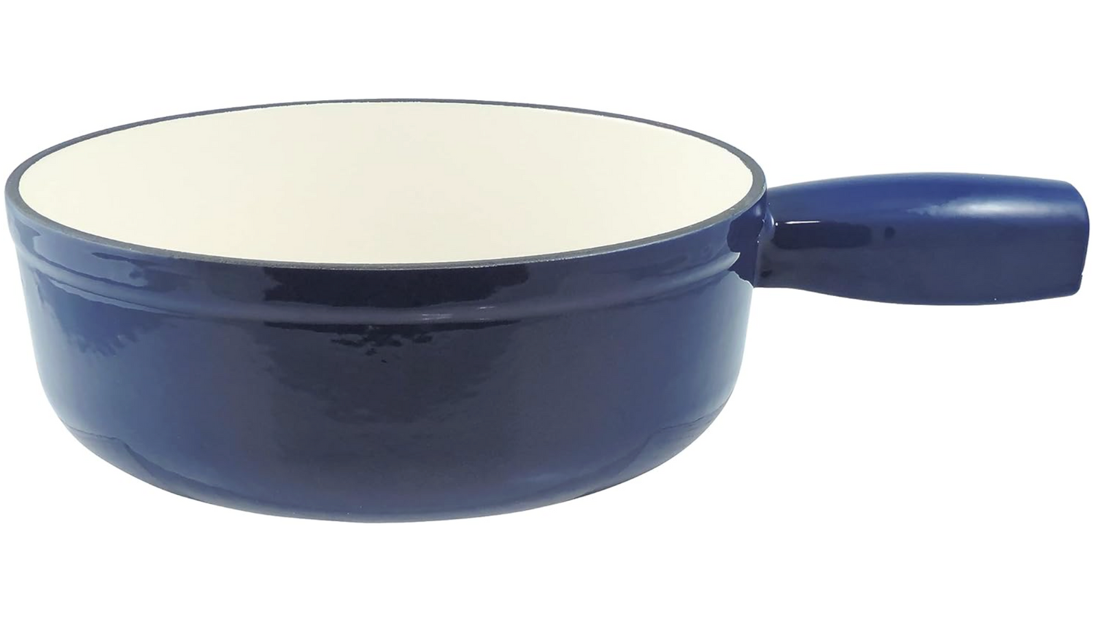 Swissmar Lugano Cast Iron Cheese Fondue Set – Deep Blue