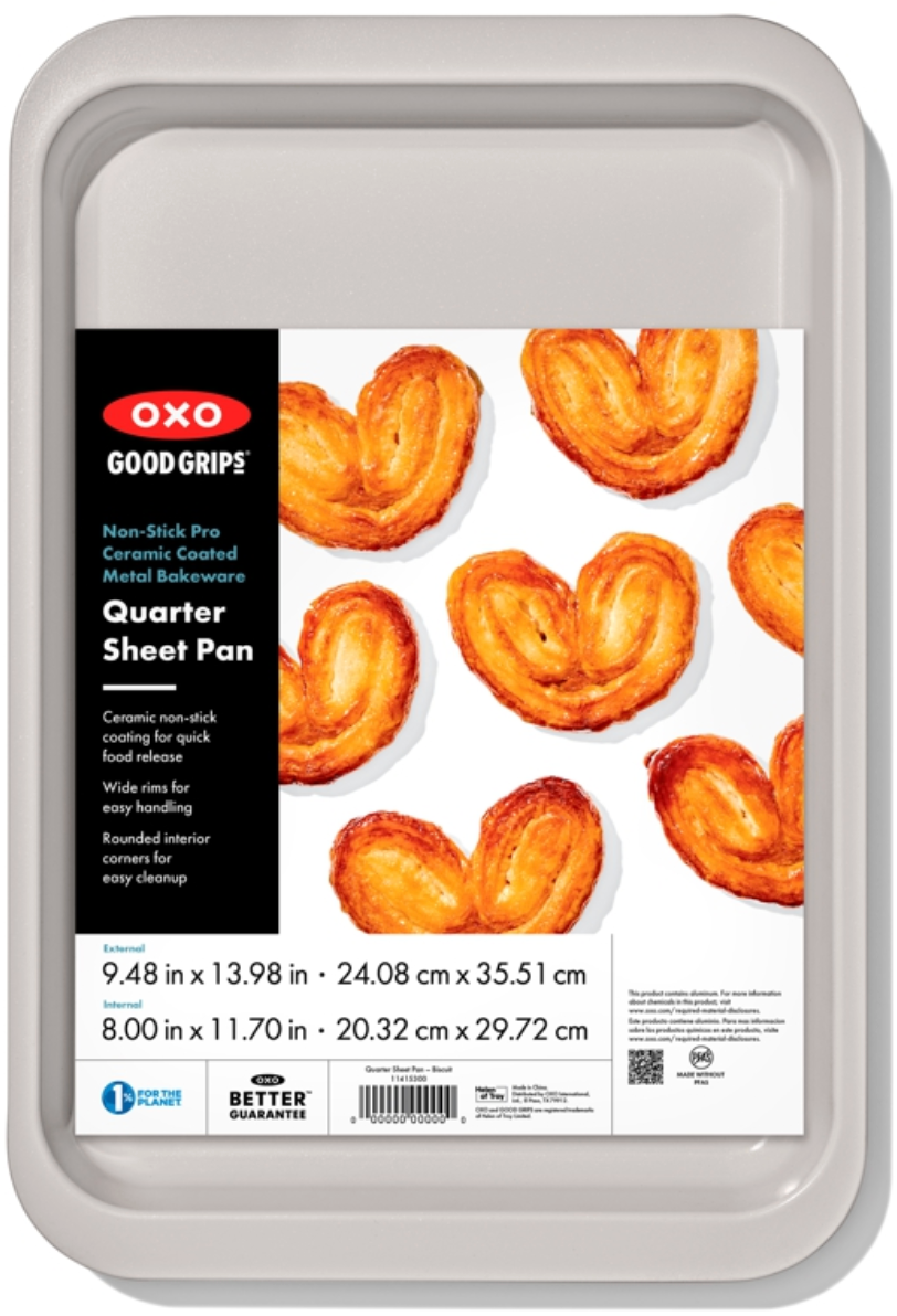 OXO Pro Ceramic Coated Quarter Sheet Pan