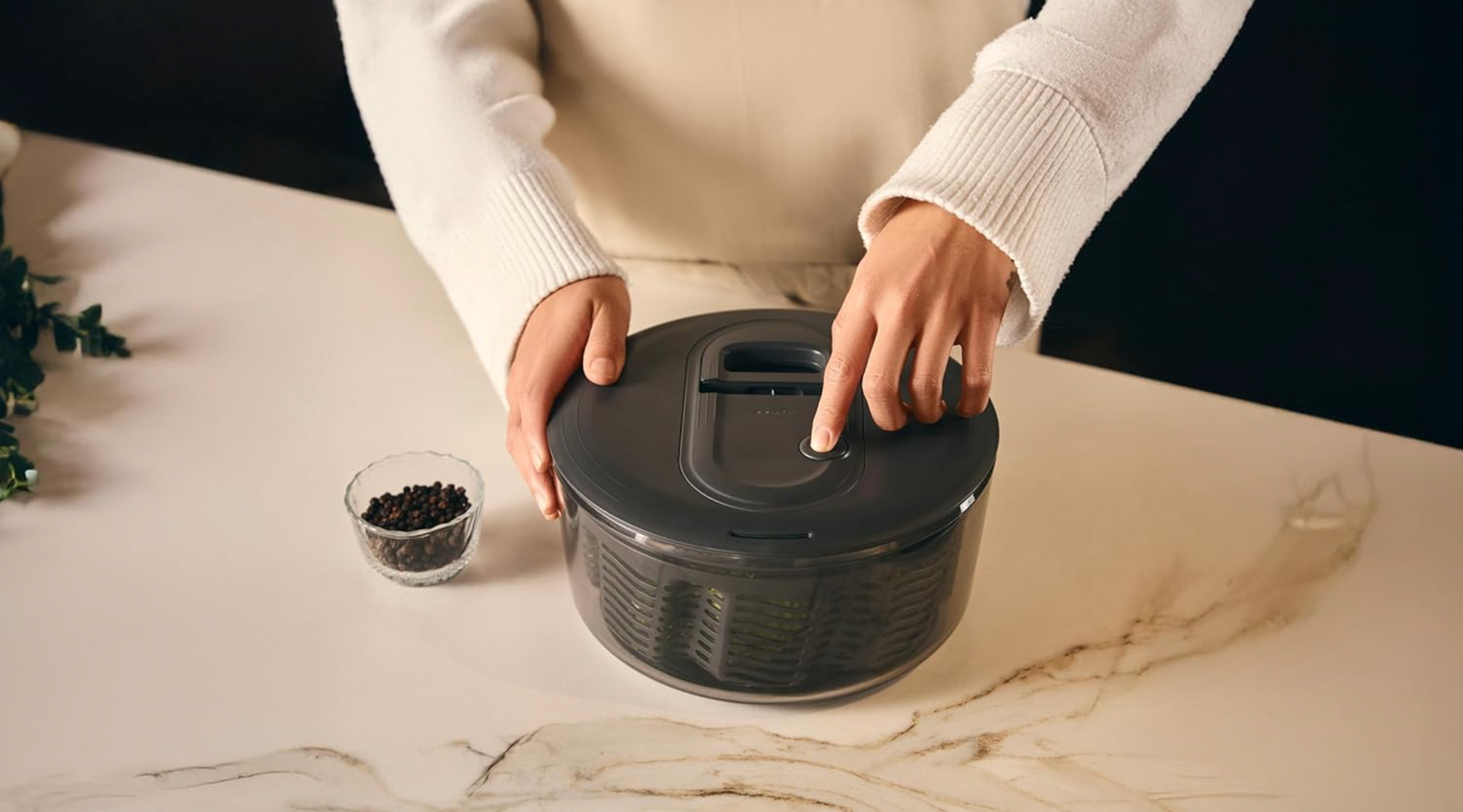 Zyliss Easy Spin Salad Spinner – Small