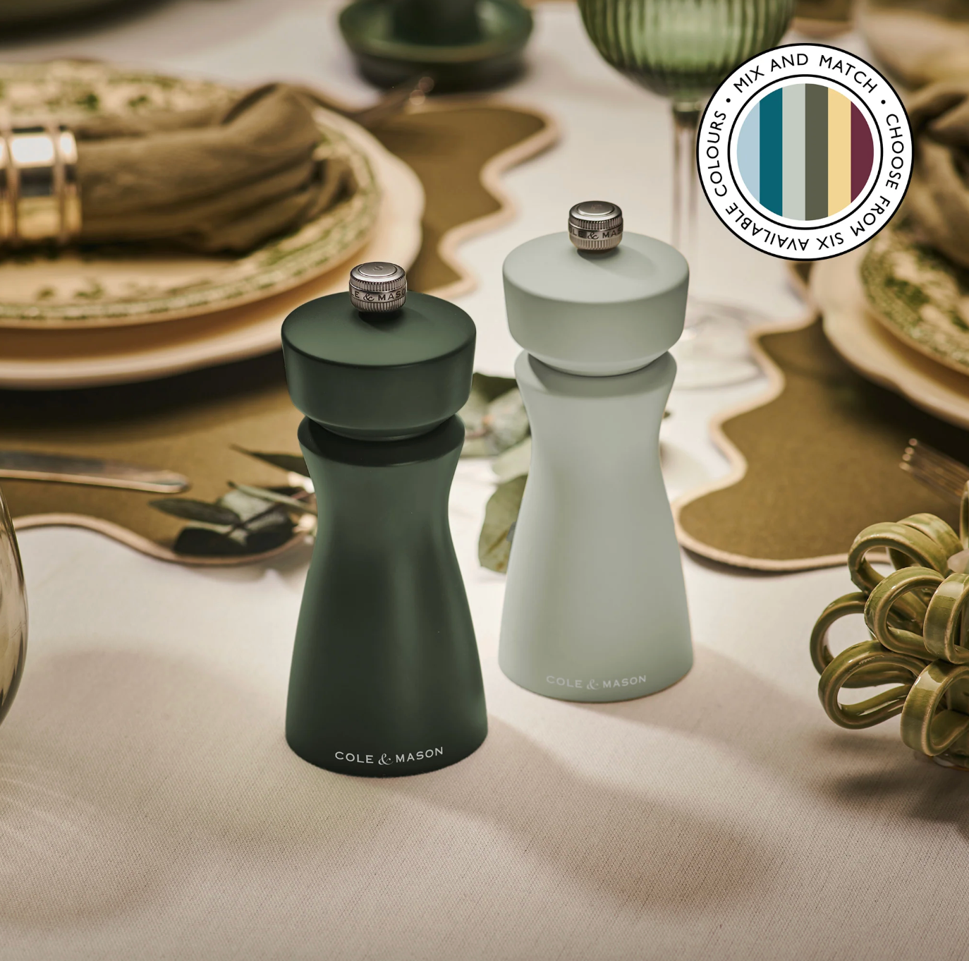 Cole & Mason Kenton Salt & Pepper Mill – Rosemary