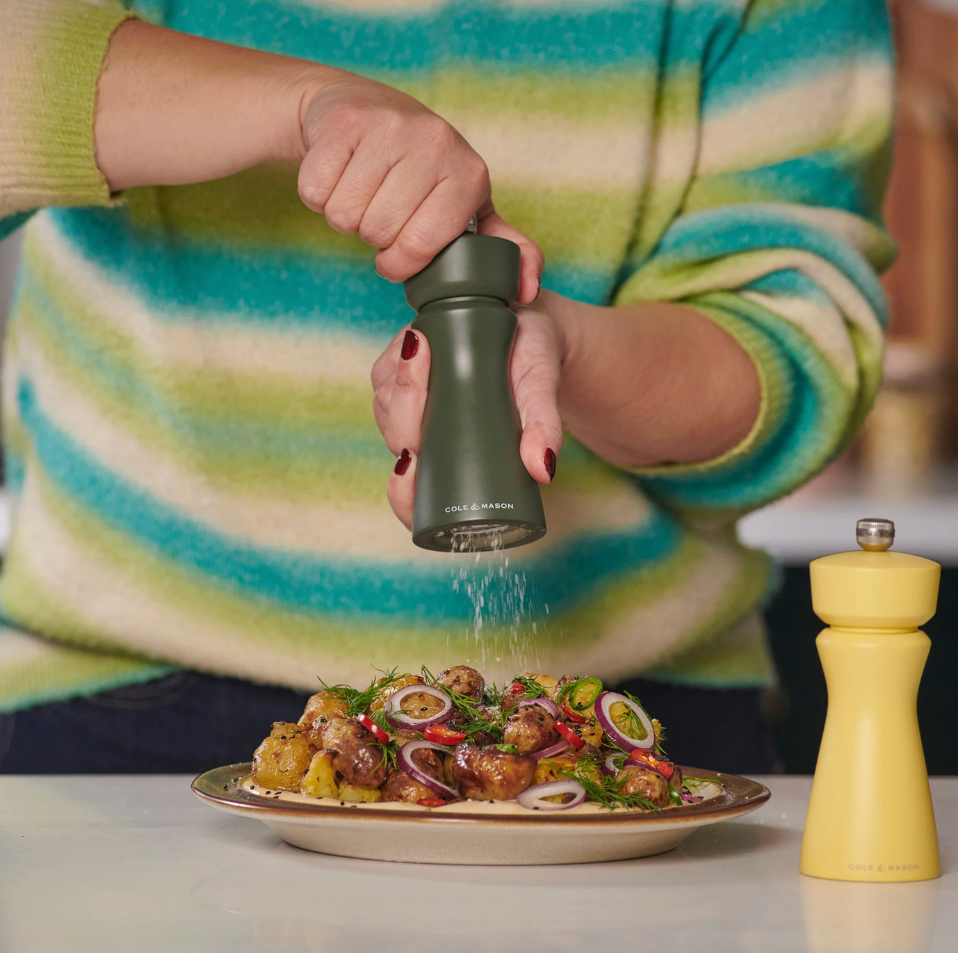 Cole & Mason Kenton Salt & Pepper Mill – Rosemary