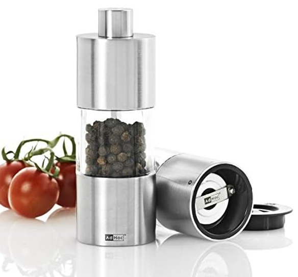 AdHoc Classic Pepper / Salt Mill – 5.1" / 13 cm