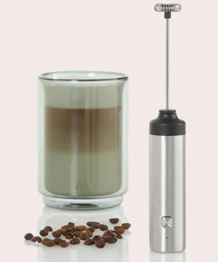 AdHoc Moro Electric USB Milk & Sauce Frother – Light Grey